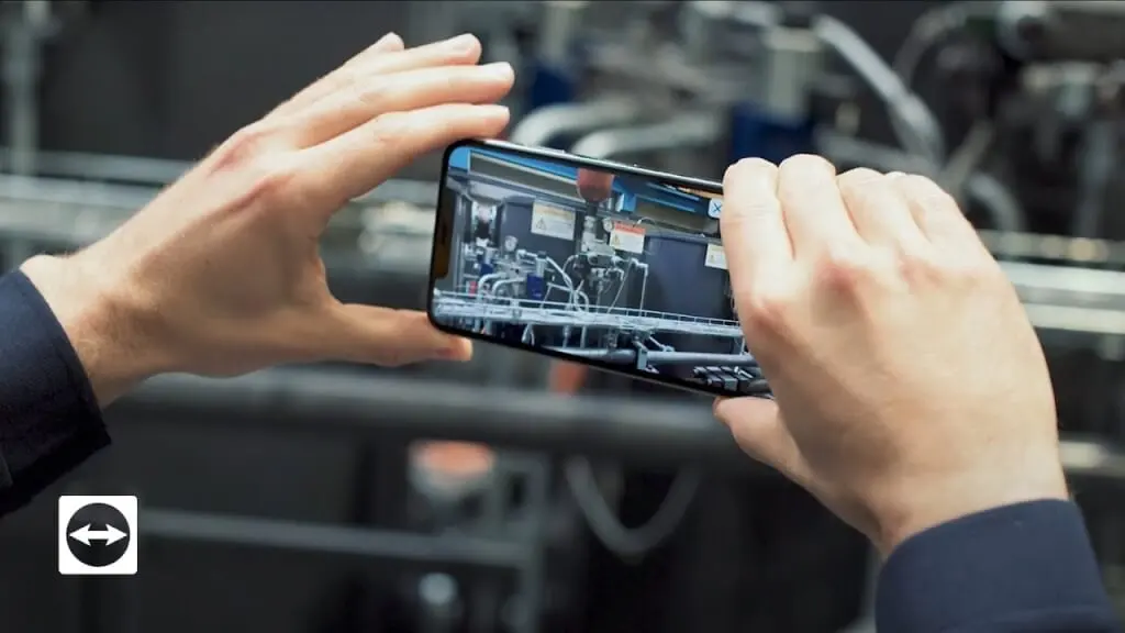 Augmented-Reality-Unterstützung im Kundenservice mit TeamViewer