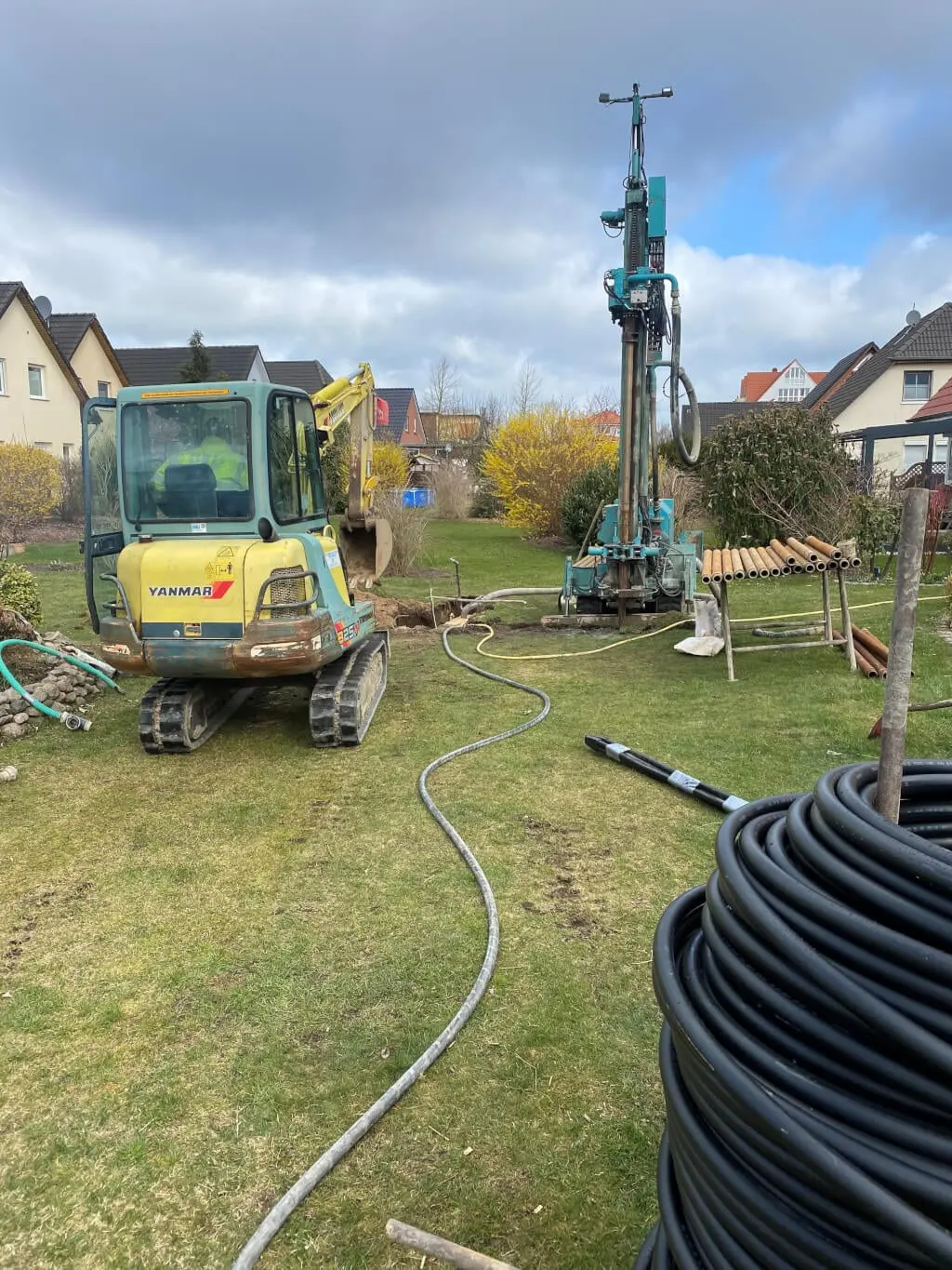 Erdwärme unterm eigenen Garten