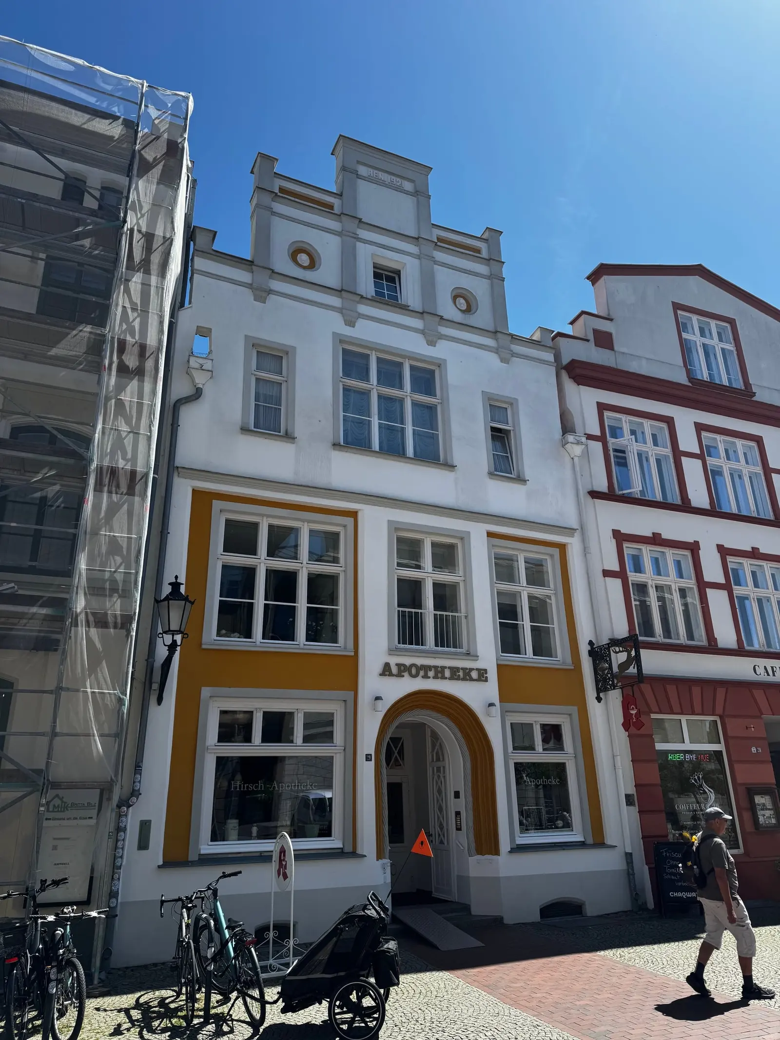 Hirsch Apotheke in Wismar, Weltkulturerbe