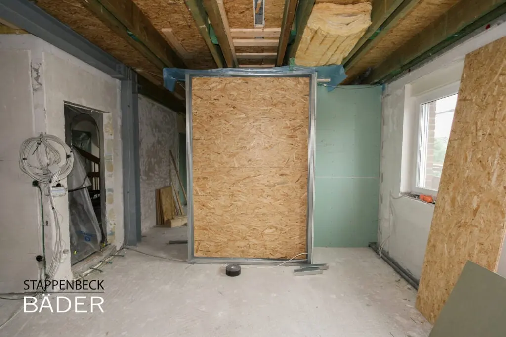 Technikinstallation für die Dornbracht Sensory Sky Dusche