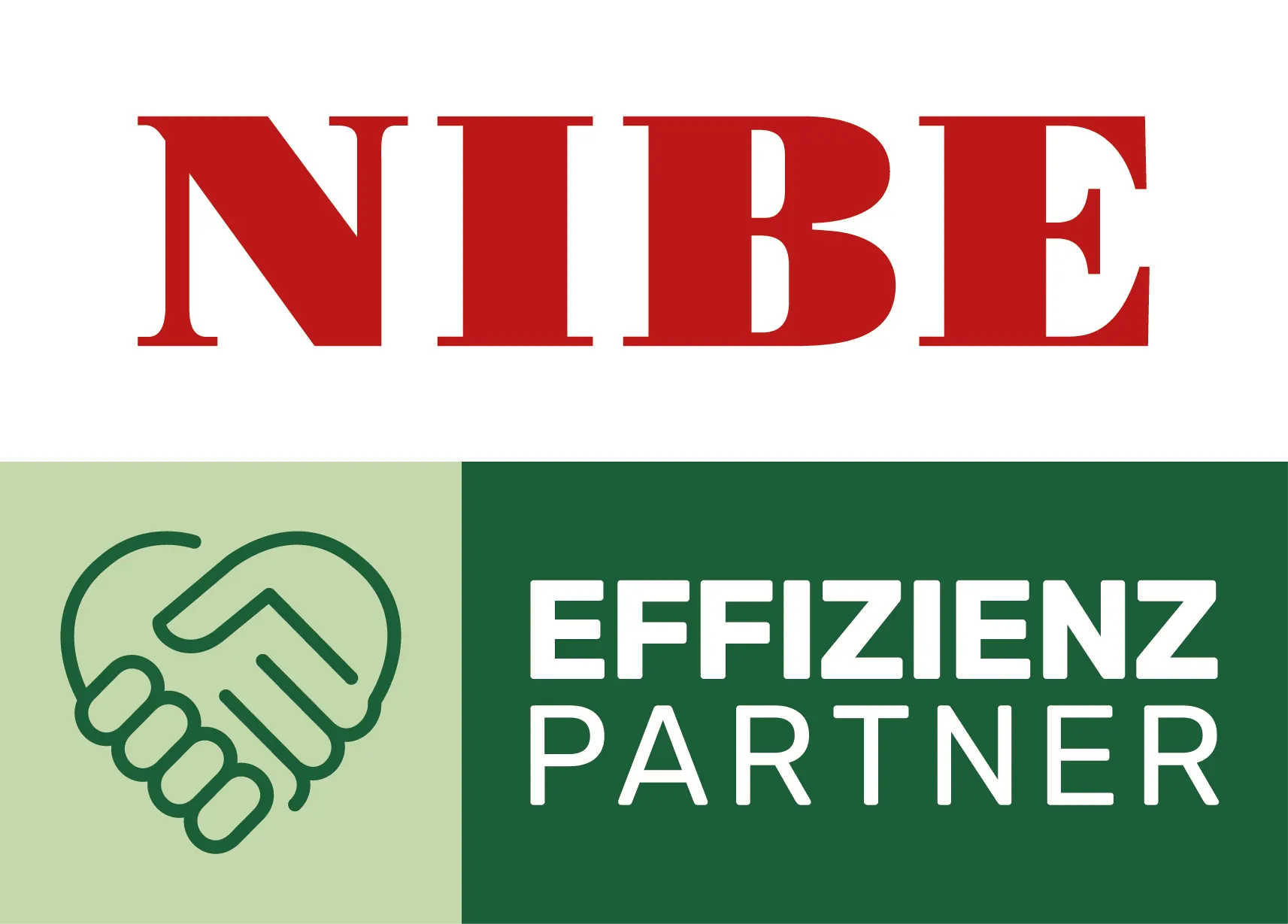 Offizielles Siegel: NIBE Effizienzpartner
